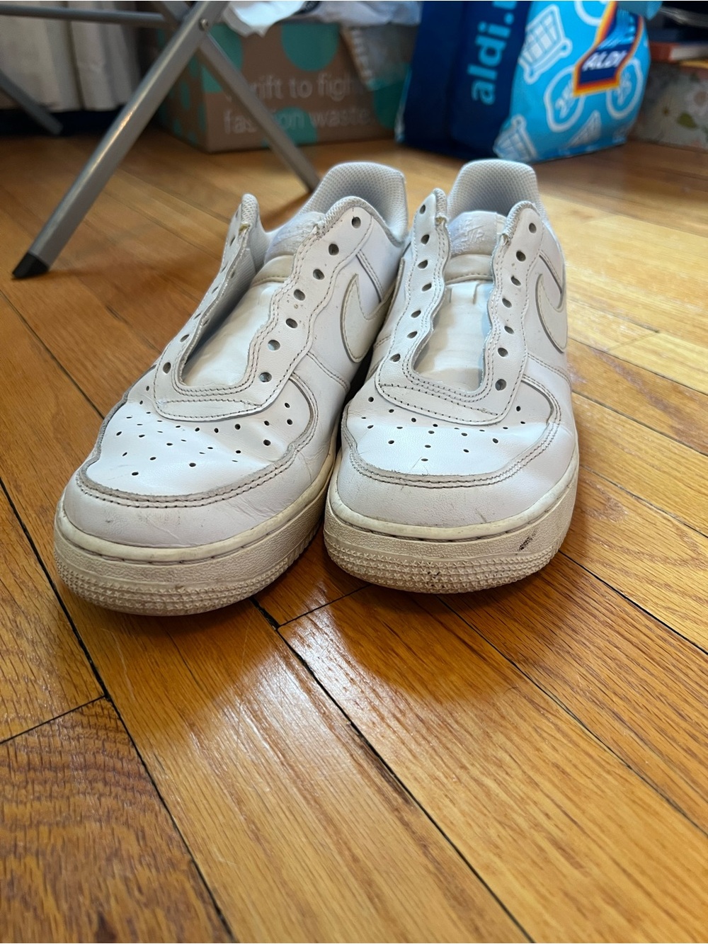 Nike Women's White AirForce 1 Sneakers